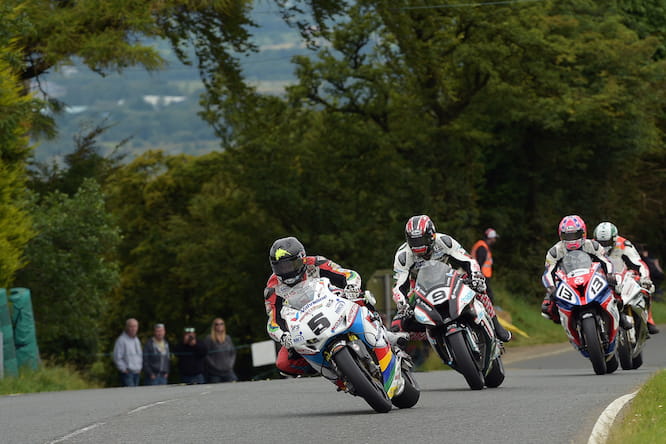 Anstey won the Dundrod and first Superbike race