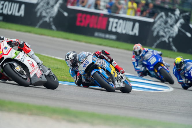 Redding struggled with a lack of grip throughout the race