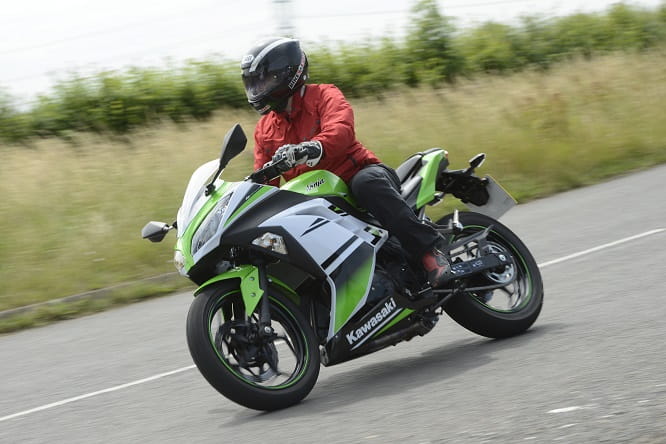 Shares the Ninja moniker with the ZX-6R and ZX-10R
