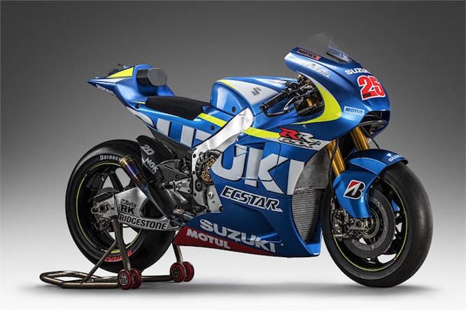 The new GSX-R will bear resemblance to the RR GP bike