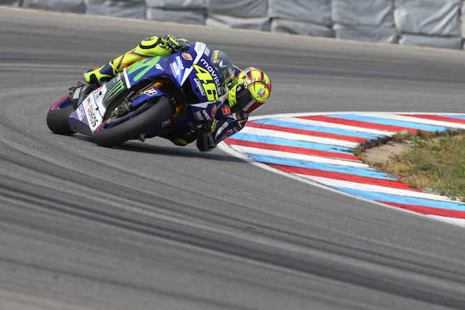 Rossi hasn't been off the podium this season