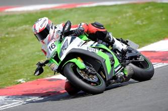 Bike Social's Michael Mann on the ZX10R at Brands Hatch