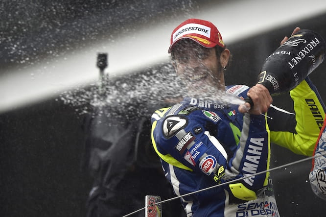 It was Rossi's fourth win of the season