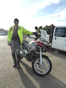 Keeping to the spirit of the event, Tom rode his BMW R1200GS to the track, had a great day thrashing round, then set off on a 200 mile trip down to London in the evening. He uses his bike every day, all year round. This was his first time at Oulton.