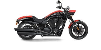 Victory Hammer S in Black with Red Rally stripes