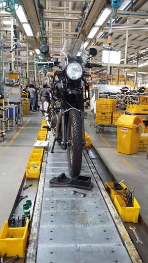 Two new mid-range engine platforms have been promised. The Himalayan is thought to be a 400cc single