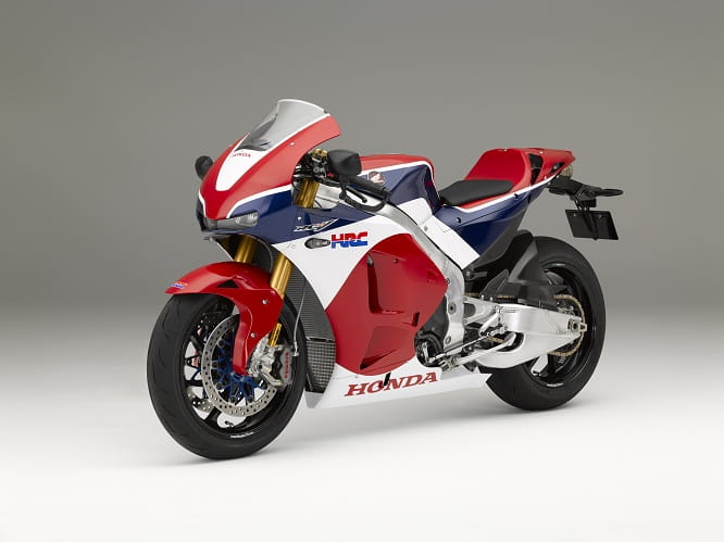 S for Street. This is the MotoGP bike for the road, Honda's RC213V-S