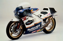 Honda RVF750 race bike from 1985