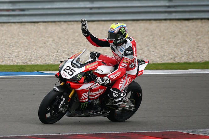 Brookes extended his championship lead with the double in Assen