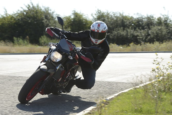 Lightweight with a revvy motor and good, grippy tyres is a great combination