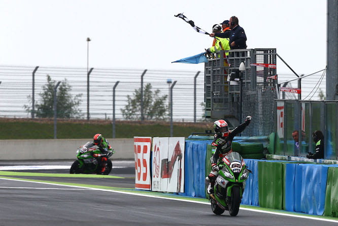 Rea took the double in Magny Cours 