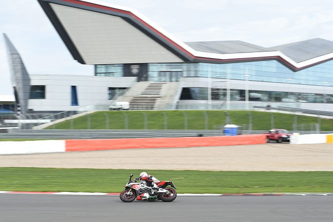 The famous Wing at Silverstone, a ideal circuit for your first or 100th track day
