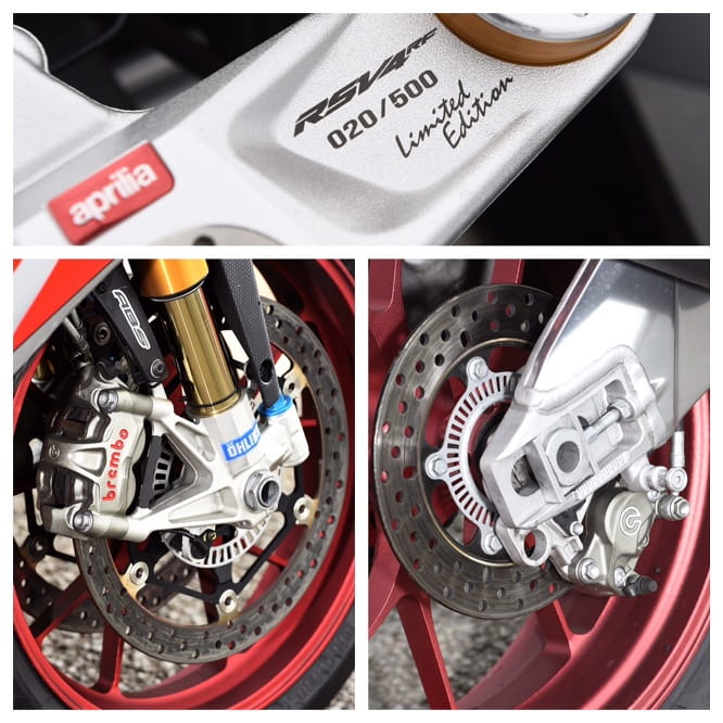 Brembo's and Ohlins - a powerful combo