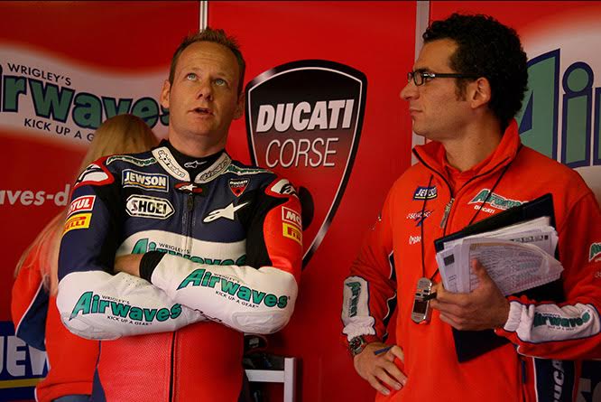 Byrne will be back on a Ducati 