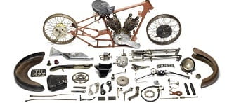 1927 Brough Superior 981cc SS100 Alpine Grand Sport Project, sold for £259,100