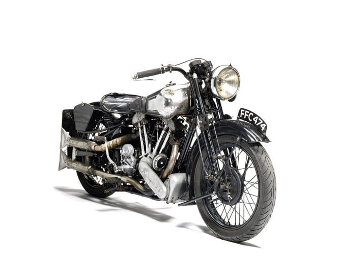 Brough Superior SS100 Olympia Show 1937