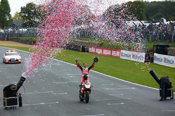 Brookes was crowned champion at Brands