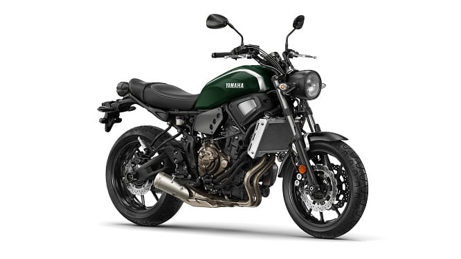 £6249 and available in the UK in January, this is Yamaha's XSR700