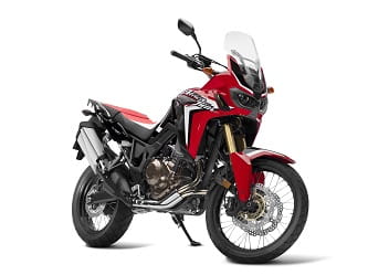 But looks even better in red, though the original Africa Twin colours are our favourite.