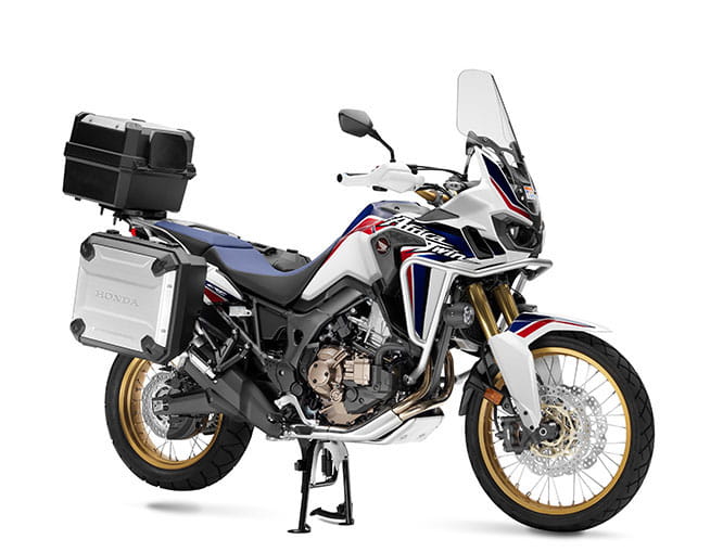 Honda's CRF1000L Africa Twin. We're in Africa riding it. Full review here.