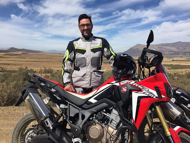 Bike Social's Marc Potter is among the first to have ridden the new Honda Africa twin