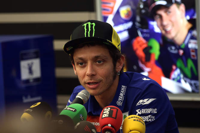Rossi said the FIM and Dorna had told them not to speak