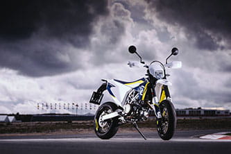 Enduro is one of the first two new streetbikes from the reborn brand