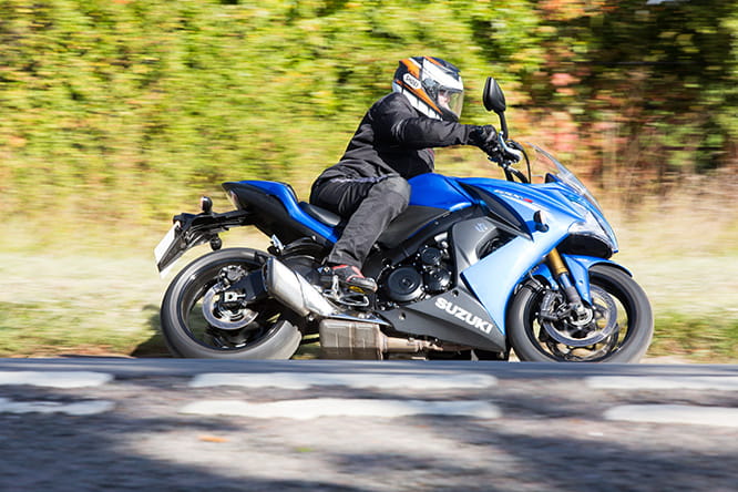 The GSX-S1000F is far more sport than touring
