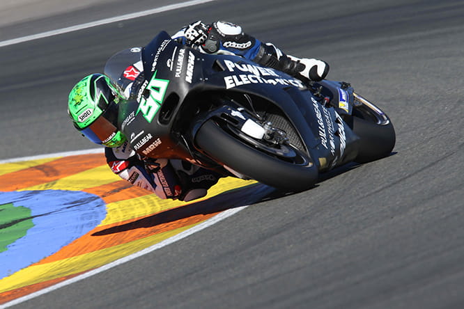 Laverty says he's been able to use traction control