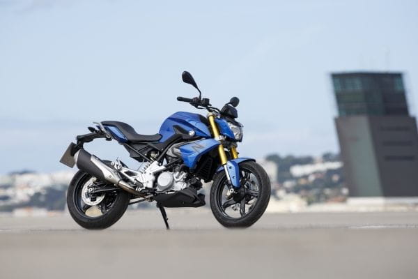G310R gets its looks from the S1000R