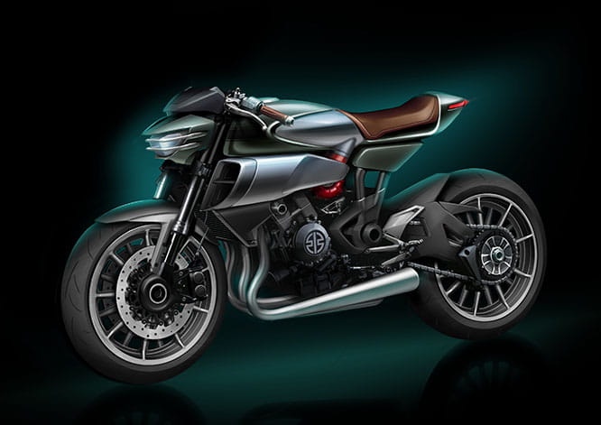 Spirit Charger - a Ninja H2-based supercharged concept