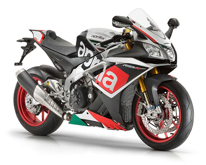 Factory-style support for racers and track day users...according to Aprilia