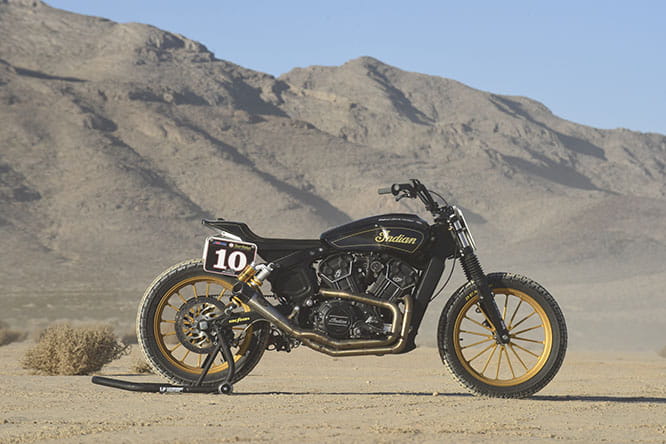 One of the Roland Sands quintet of flat-track Hooligan specials