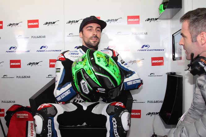 Laverty suffered a broken wrist in the crash