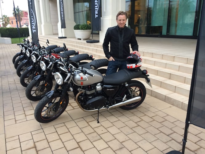 Michael Mann at the Street Twin launch