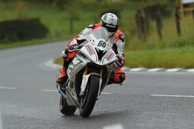 His Ulster GP win came in the wet