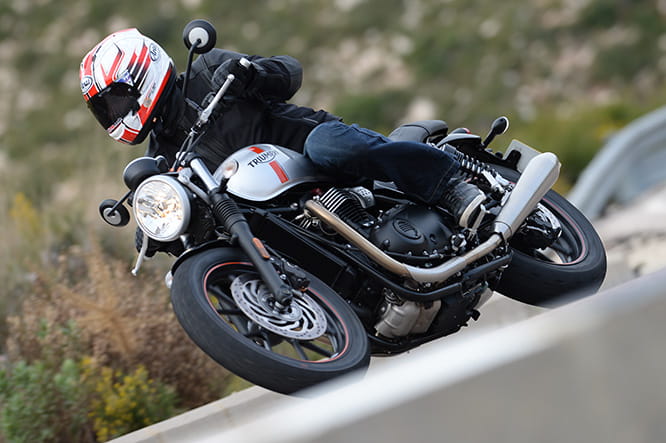 Not available until January 2016 but Bike Social has already ridden the Street Twin