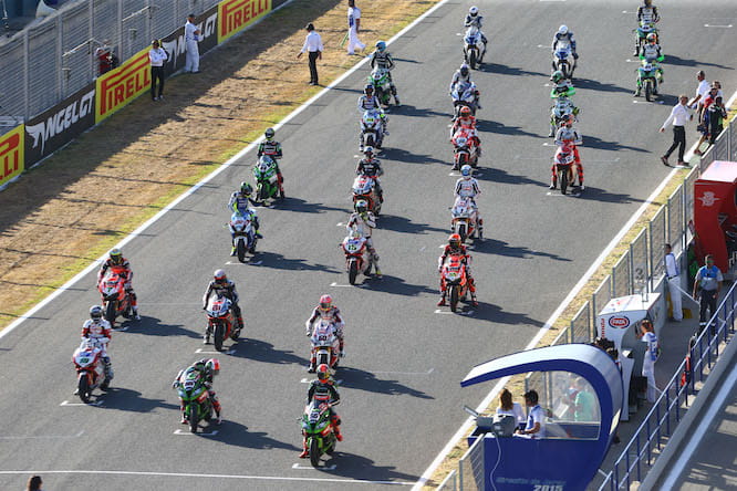 Who will be on this grid in February?