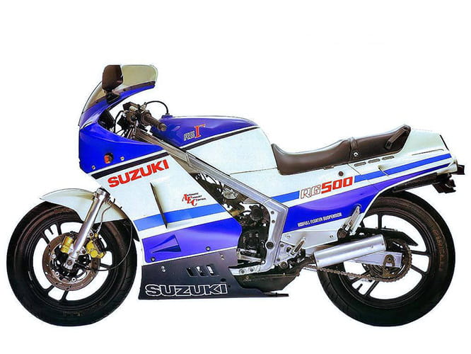 The best of the mid-80s GP500 replicas was the RG500