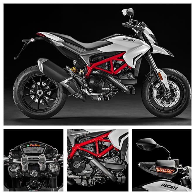 A host of change to the 2016 Hypermotard 939 range, not just the new 937cc motor