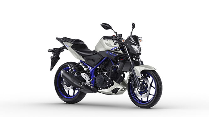 At £4,499, the MT-03 is the same price as KTM's 390 Duke