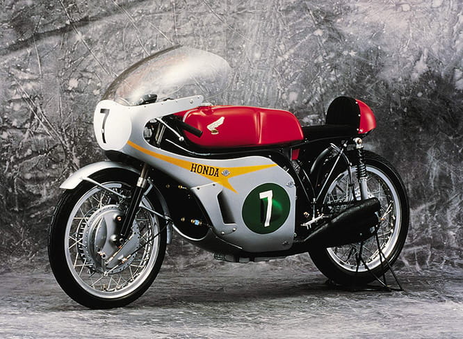 Possibly the most iconic racing motorcycle of all time: Honda's 250-6