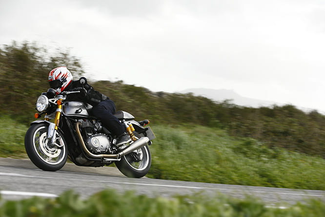 You can almost hear the Thruxton R's deep roar from here