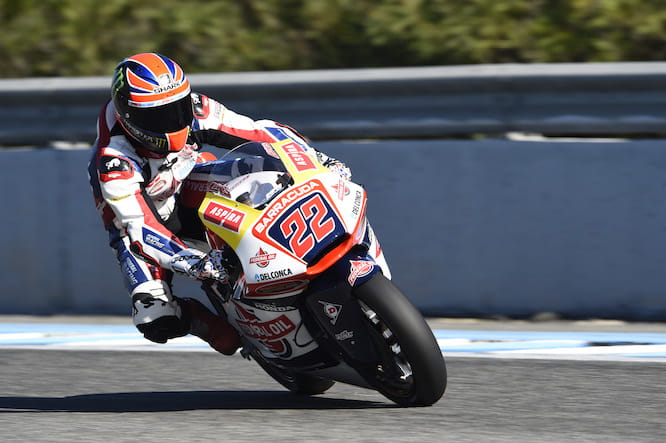 Lowes was second fastest in Jerez