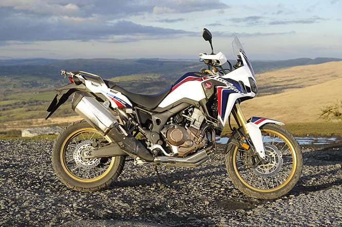 Honda's CRF1000L Africa Twin - available in three colours
