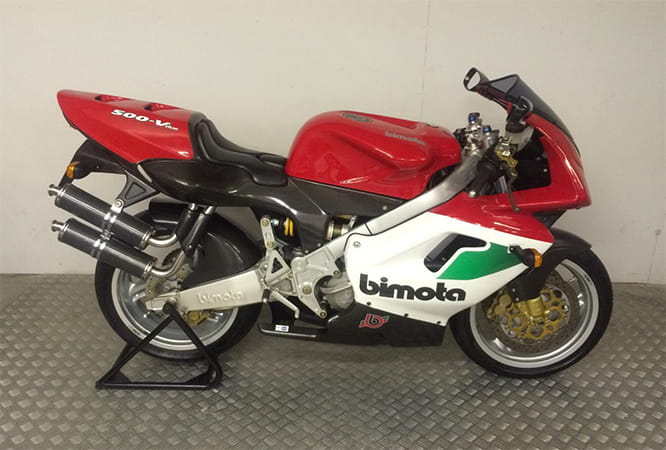 An emerging classic? Bimota's V-Due 500 from 1997