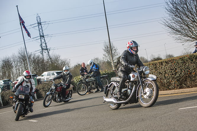 From Velocettes to Nortons, the range of bikes on offer to ride at the National Motorcycle Museum is vast