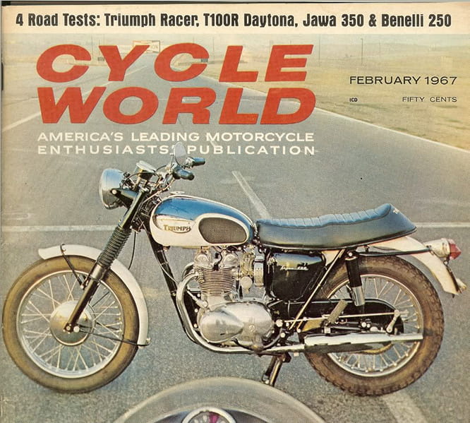 The T100R launched in 1967 was the first to use the Daytona name