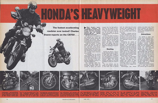 As reviewed in the June 1970 edition of Motorcycle Mechanics