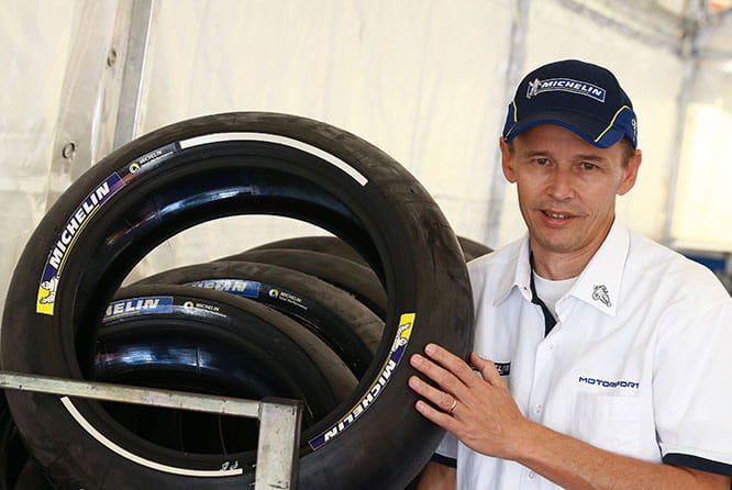 Michelin MotoGP Technical Director Nicolas Goubert
